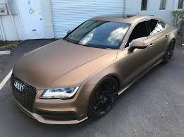 Brown Car Wrap